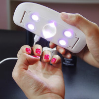  Ултра-Виолетова UV лампа с Micro USB вход и кабел бяла